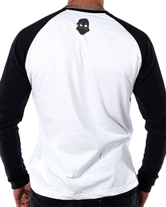 Camiseta Raglan Manga Longa Não Ser - Camisetas N1VEL