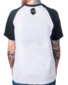 Camiseta Raglan Gato da Sorte de Bolso - loja online