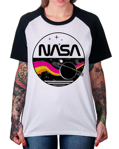 Camiseta Raglan Nasa Oitentista na internet