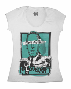 Camiseta Feminina Olhar do Pavor na internet