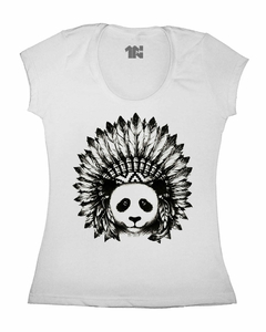 Camiseta Feminina Panda Pajé na internet