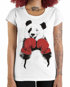 Camiseta Feminina Panda Peso Pena