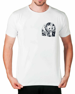 Camiseta Panda Tatuado de Bolso - comprar online