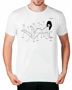 Camiseta Partes Femininas - comprar online