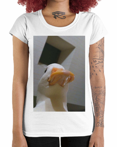 Camiseta Feminina Selfie de Pato