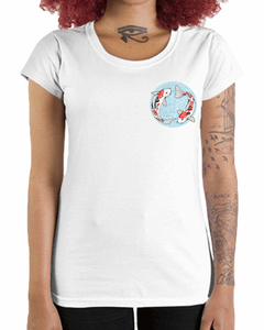 Camiseta Feminina Peixes de Bolso