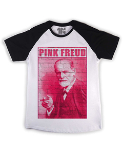 Camiseta Raglan Pink Freud