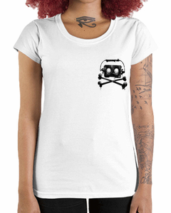 Camiseta Feminina Pirata de Bolso