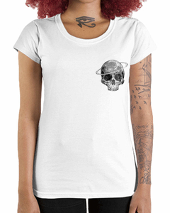 Camiseta Feminina Planeta Morte de Bolso