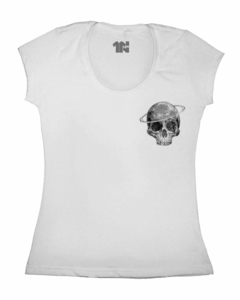 Camiseta Feminina Planeta Morte de Bolso na internet