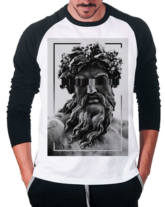 Raglan Manga Longa Zeus Censurado - comprar online