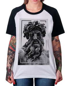 Camiseta Raglan Zeus Censurado na internet