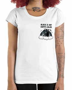 Camiseta Feminina Cor Alegre de Bolso