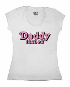 Camiseta Feminina Problemas com o Pai na internet