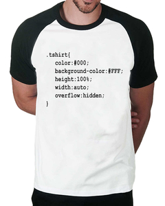 Camiseta Raglan Programa de Camiseta - comprar online