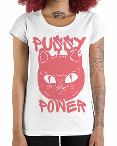 Camiseta Feminina Pussy Power - comprar online