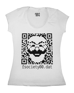 Camiseta Feminina Fsociety00 na internet