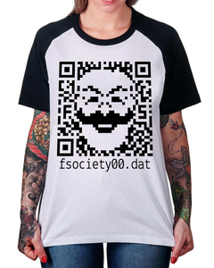 Camiseta Raglan Fsociety00 na internet