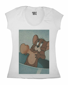 Camiseta Feminina Rato Encurralado - comprar online