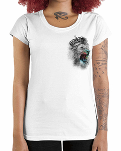 Camiseta Feminina Rei Leão de Bolso