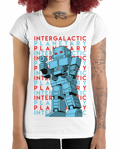Camiseta Feminina Robô Intergaláctico