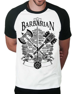 Camiseta Raglan do Bárbaro - comprar online