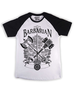 Camiseta Raglan do Bárbaro