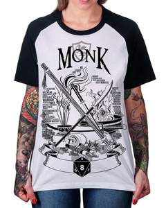 Camiseta Raglan do Monge - Camisetas N1VEL