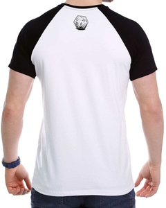 Camiseta Raglan Perdição Determinada no Bolso - Camisetas N1VEL