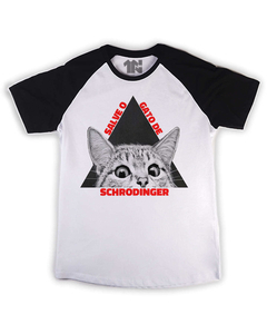 Camiseta Raglan Salve o Gato!