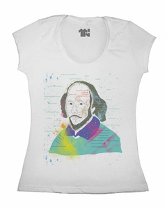 Camiseta Feminina Shakespeare na internet
