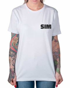 Camiseta do Sim na internet
