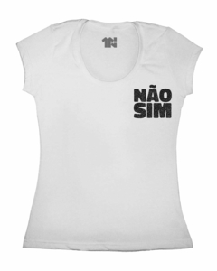 Camiseta Feminina do Sim ou Não na internet