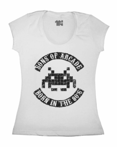 Camiseta Feminina Sons of Arcade na internet
