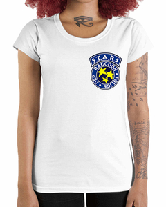 Camiseta Feminina Uniforme S.T.A.R.S. de Bolso