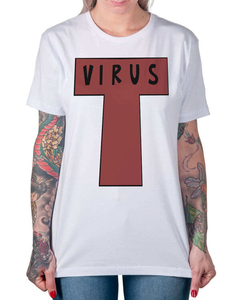 Camiseta T Vírus - Camisetas N1VEL