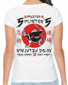 Camiseta Feminina Dojo de Ninjutsu de Bolso - comprar online