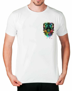 Camiseta Tigre Pintado de Bolso - comprar online