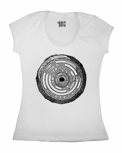 Camiseta Feminina Círculos do Inferno na internet