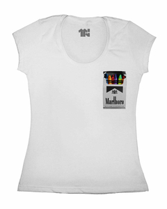 Camiseta Feminina Vicio Criativo de Bolso na internet