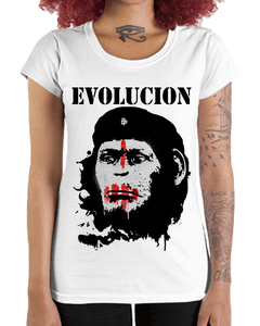 Camiseta Feminina Viva La Evolucion
