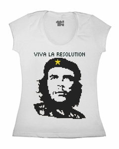 Camiseta Feminina Viva la Resolution na internet