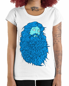 Camiseta Feminina Deus Azul