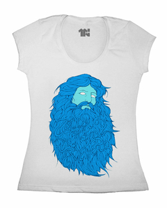 Camiseta Feminina Deus Azul - loja online