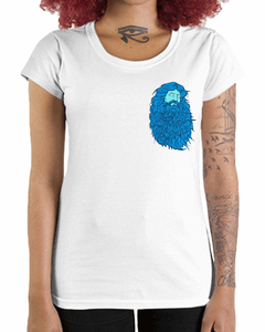 Camiseta Feminina Deus Azul de Bolso - comprar online