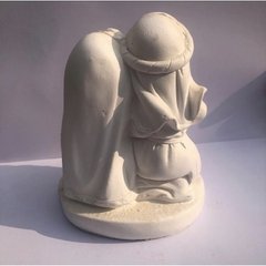 Presépio Escultura em Gesso Cru Infantil Sagrada Família Artesanato ( PREÇO DE FABRICA - comprar online