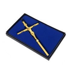 Crucifixo de parede - Dourado 15 CM na internet