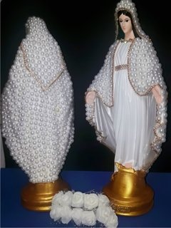 NOSSA SENHORA DAS GRAÇAS PEROLADA 30 CM - comprar online