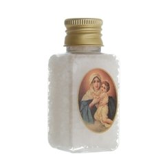 Kit água, sal e vela Mãe Rainha na internet