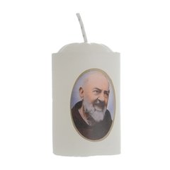 Kit água, sal e vela de Padre Pio na internet